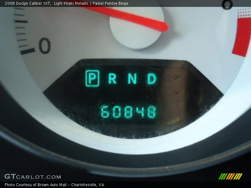 Light Khaki Metallic / Pastel Pebble Beige 2008 Dodge Caliber SXT