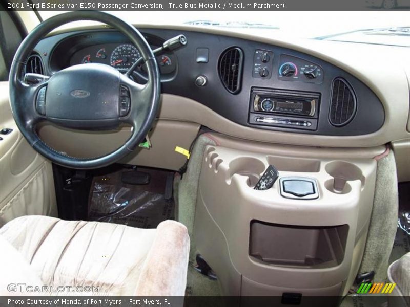 Dashboard of 2001 E Series Van E150 Passenger Conversion