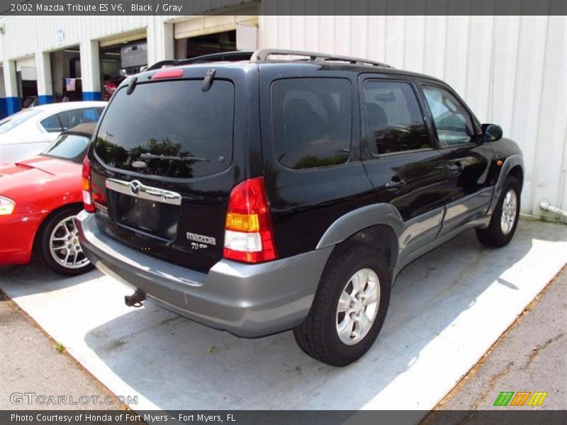 Black / Gray 2002 Mazda Tribute ES V6