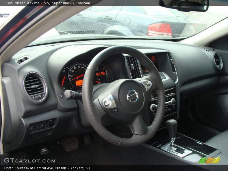 Super Black / Charcoal 2009 Nissan Maxima 3.5 S