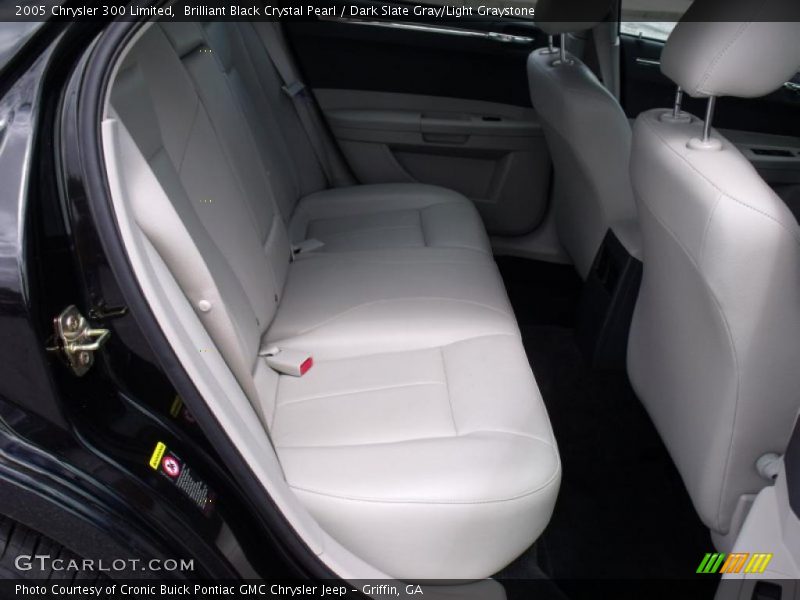 Brilliant Black Crystal Pearl / Dark Slate Gray/Light Graystone 2005 Chrysler 300 Limited