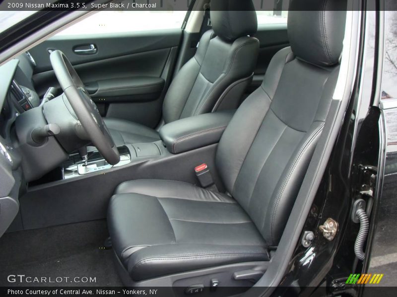 Super Black / Charcoal 2009 Nissan Maxima 3.5 S