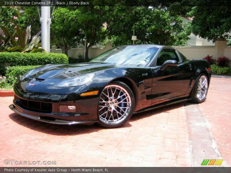 Front 3/4 View of 2010 Corvette ZR1