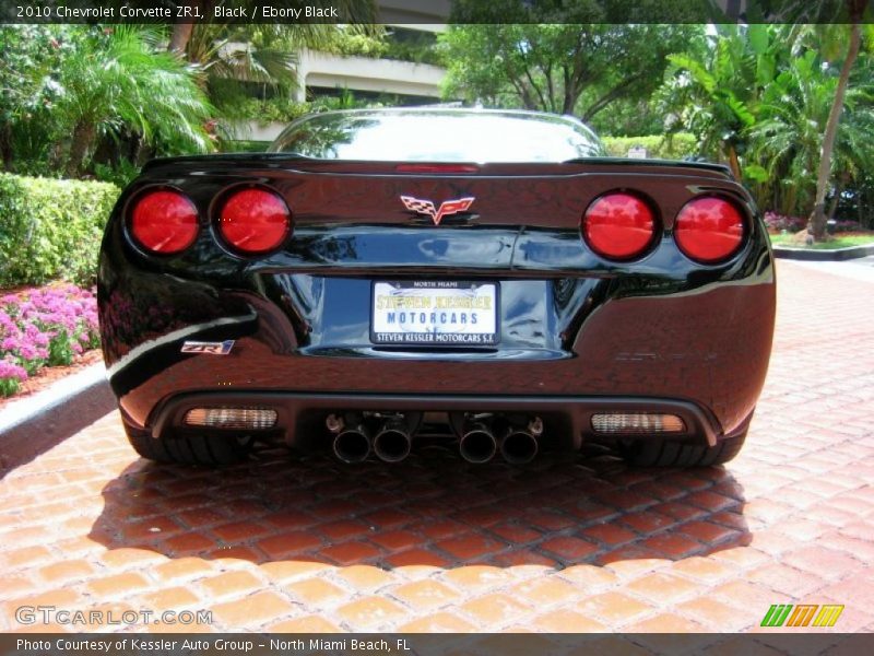 Black / Ebony Black 2010 Chevrolet Corvette ZR1