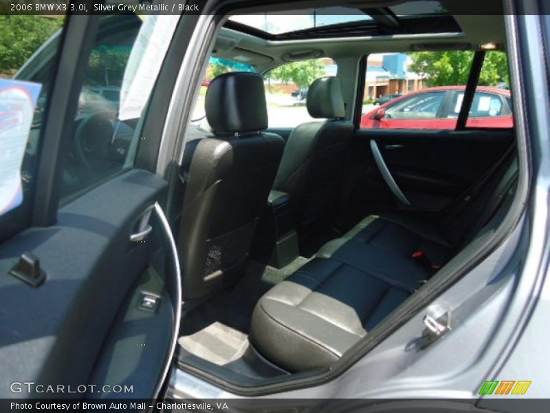 Silver Grey Metallic / Black 2006 BMW X3 3.0i