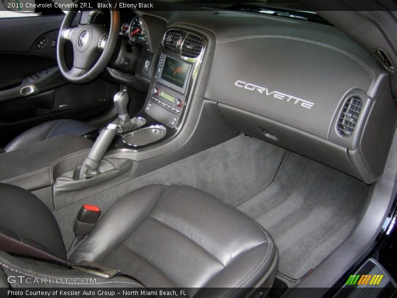 Dashboard of 2010 Corvette ZR1