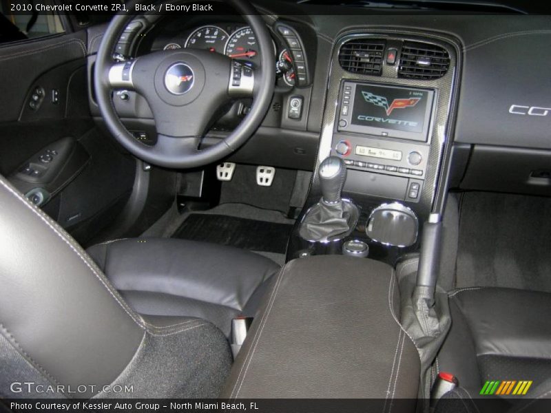 Dashboard of 2010 Corvette ZR1