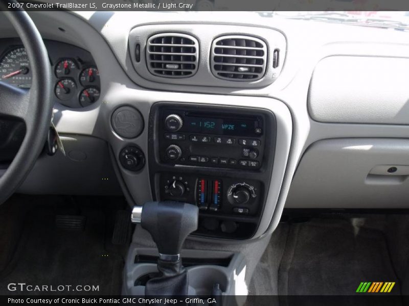 Graystone Metallic / Light Gray 2007 Chevrolet TrailBlazer LS