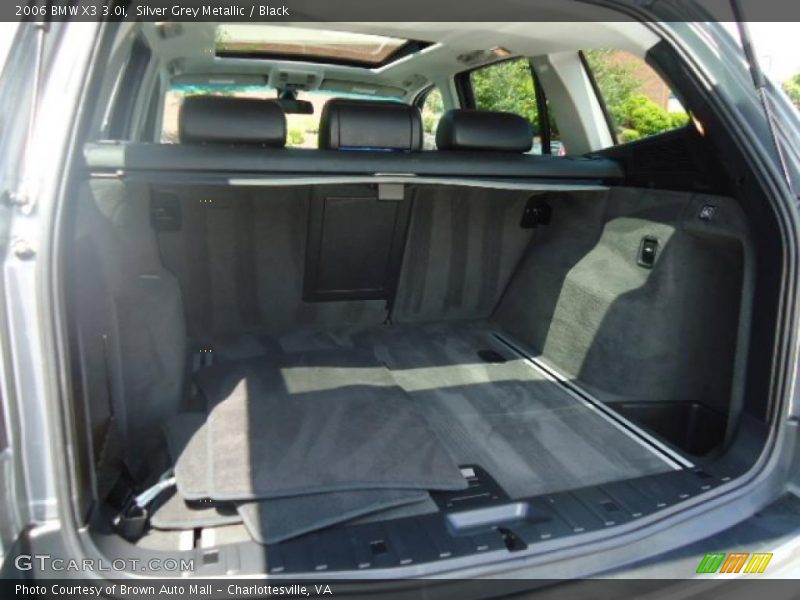 Silver Grey Metallic / Black 2006 BMW X3 3.0i