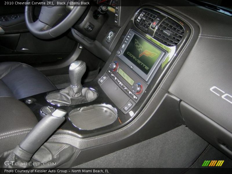 Controls of 2010 Corvette ZR1