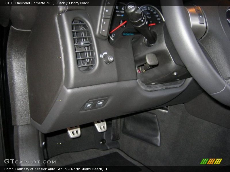 Controls of 2010 Corvette ZR1
