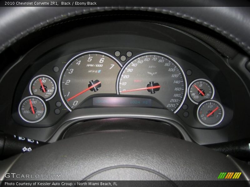  2010 Corvette ZR1 ZR1 Gauges