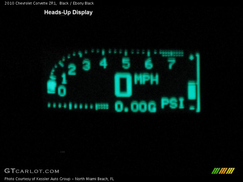  2010 Corvette ZR1 ZR1 Gauges