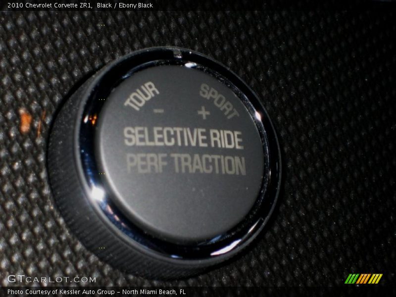 Controls of 2010 Corvette ZR1
