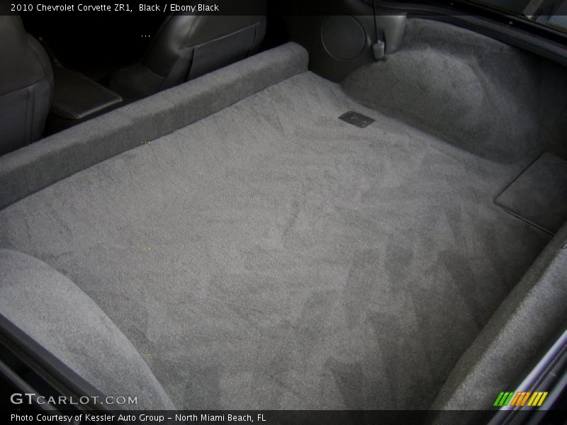  2010 Corvette ZR1 Trunk