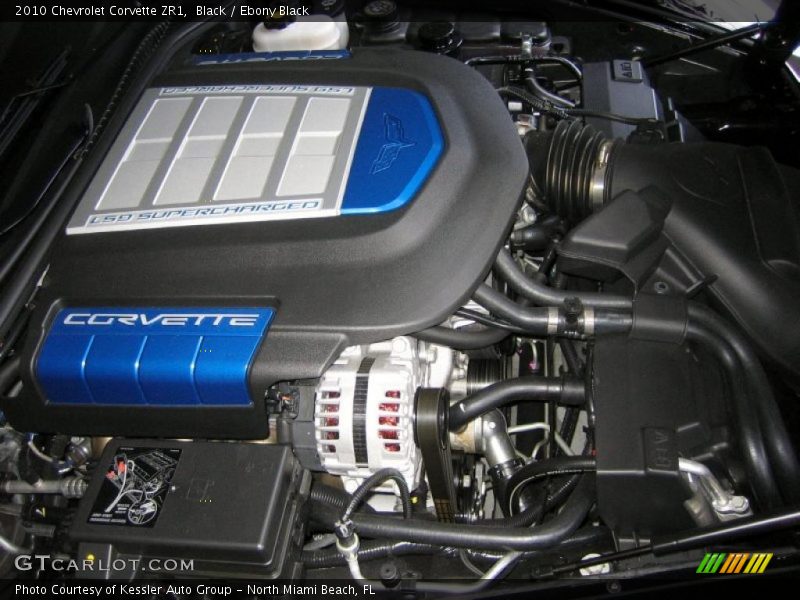  2010 Corvette ZR1 Engine - 6.2 Liter Supercharged OHV 16-Valve LS9 V8