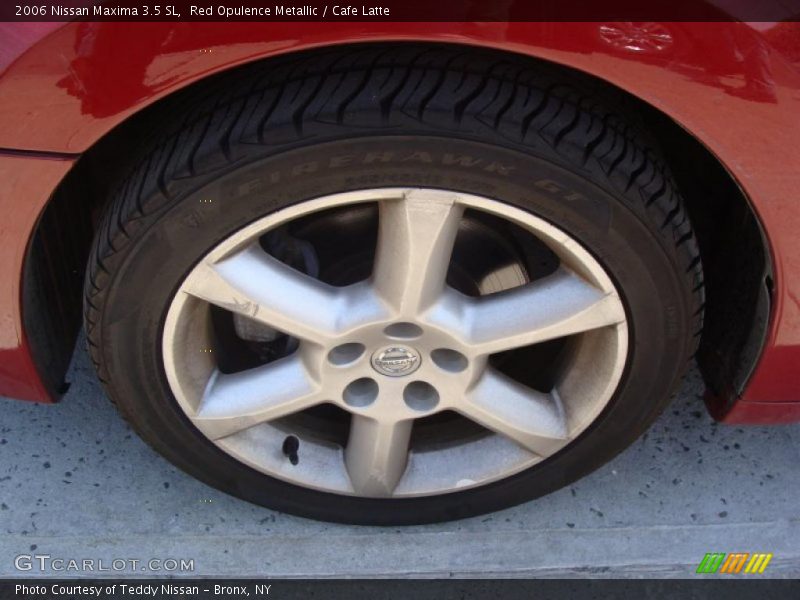 Red Opulence Metallic / Cafe Latte 2006 Nissan Maxima 3.5 SL