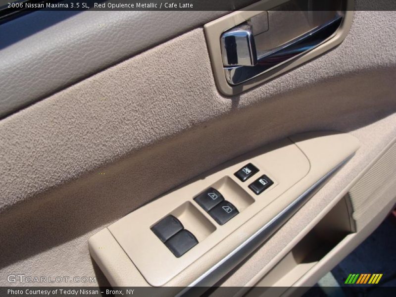 Red Opulence Metallic / Cafe Latte 2006 Nissan Maxima 3.5 SL