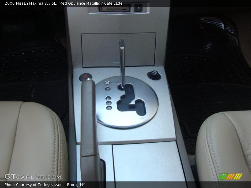 Red Opulence Metallic / Cafe Latte 2006 Nissan Maxima 3.5 SL