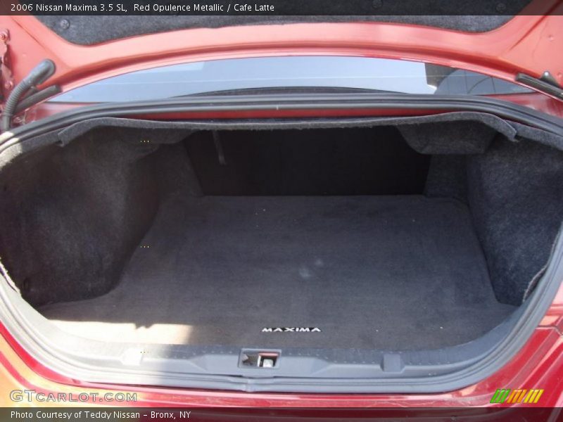 Red Opulence Metallic / Cafe Latte 2006 Nissan Maxima 3.5 SL
