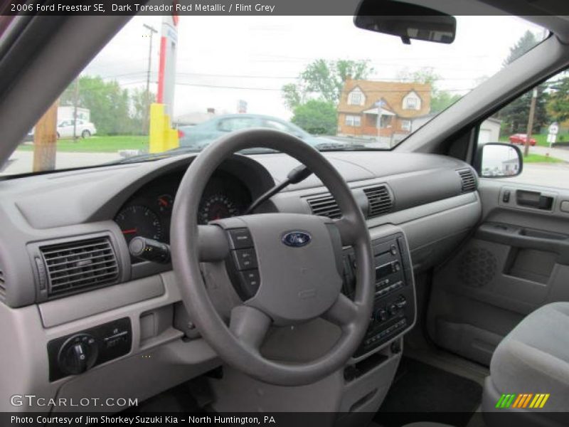 Dark Toreador Red Metallic / Flint Grey 2006 Ford Freestar SE
