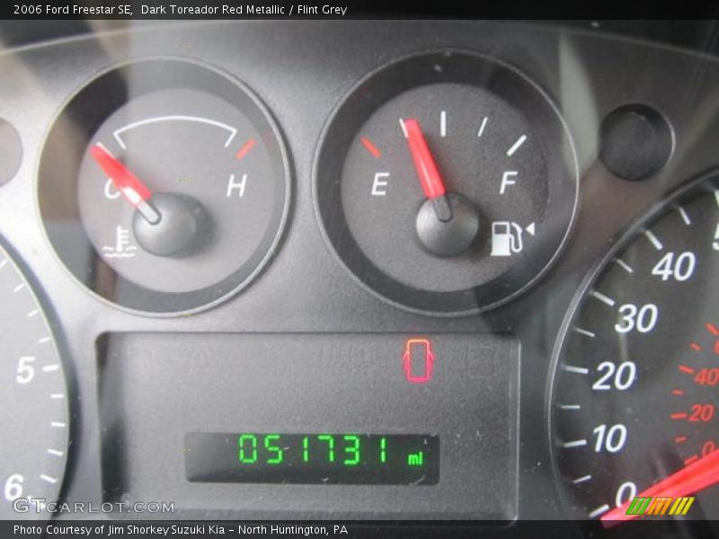 Dark Toreador Red Metallic / Flint Grey 2006 Ford Freestar SE