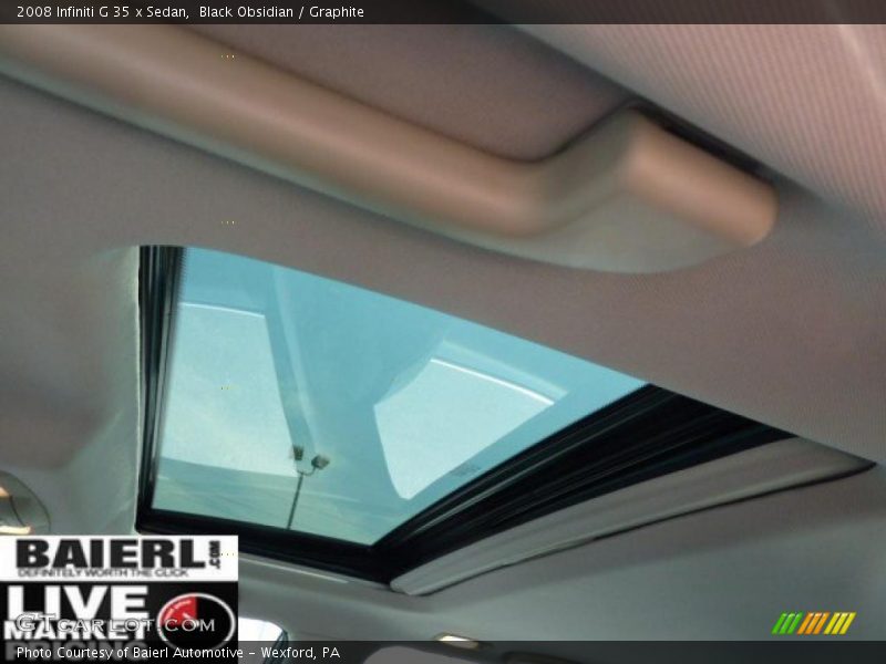 Black Obsidian / Graphite 2008 Infiniti G 35 x Sedan