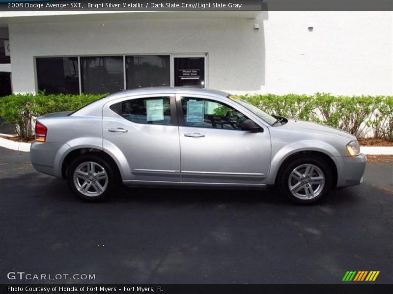 Bright Silver Metallic / Dark Slate Gray/Light Slate Gray 2008 Dodge Avenger SXT