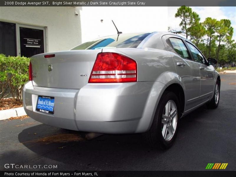 Bright Silver Metallic / Dark Slate Gray/Light Slate Gray 2008 Dodge Avenger SXT