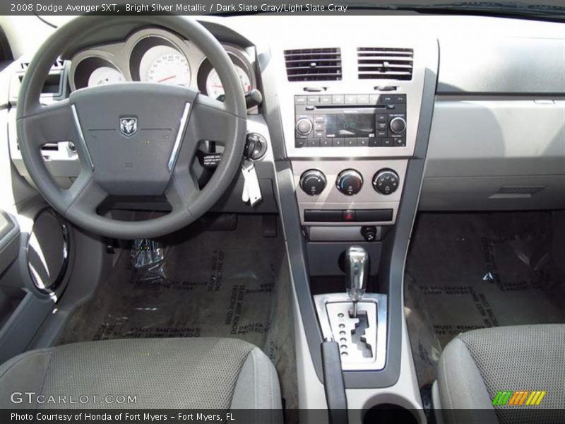 Bright Silver Metallic / Dark Slate Gray/Light Slate Gray 2008 Dodge Avenger SXT