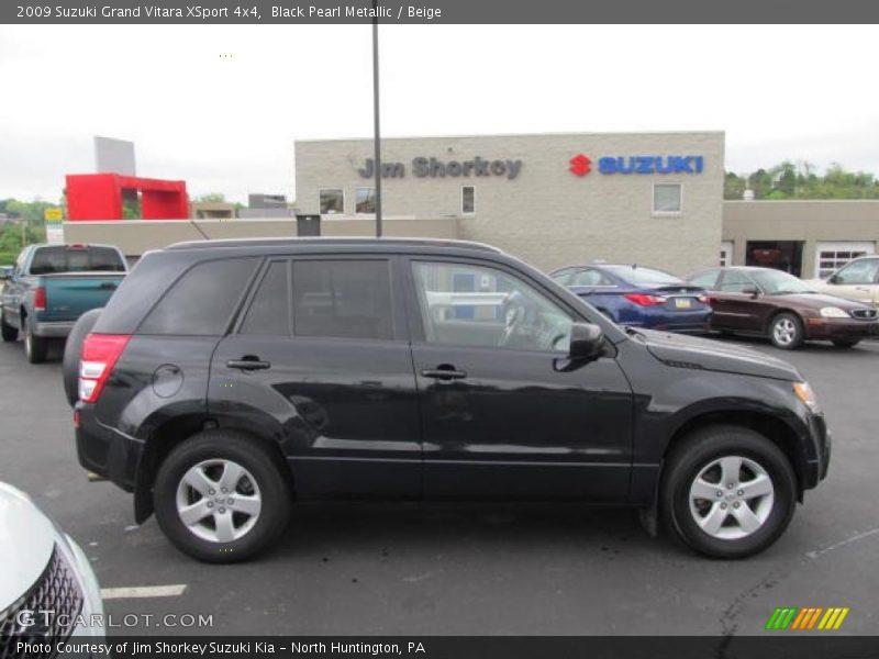 Black Pearl Metallic / Beige 2009 Suzuki Grand Vitara XSport 4x4