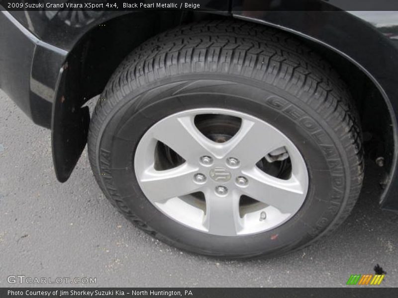 Black Pearl Metallic / Beige 2009 Suzuki Grand Vitara XSport 4x4