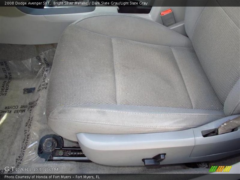 Bright Silver Metallic / Dark Slate Gray/Light Slate Gray 2008 Dodge Avenger SXT