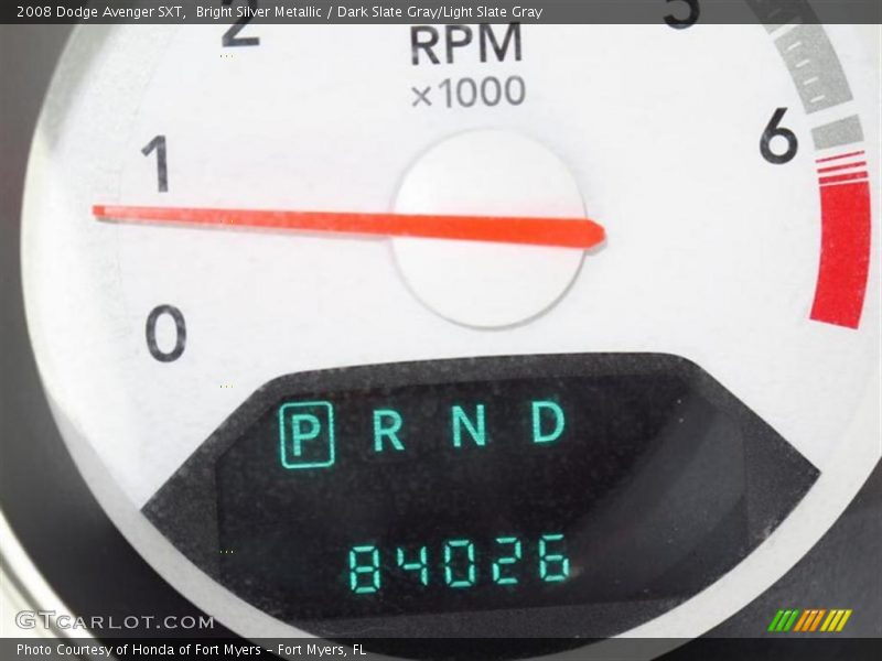 Bright Silver Metallic / Dark Slate Gray/Light Slate Gray 2008 Dodge Avenger SXT