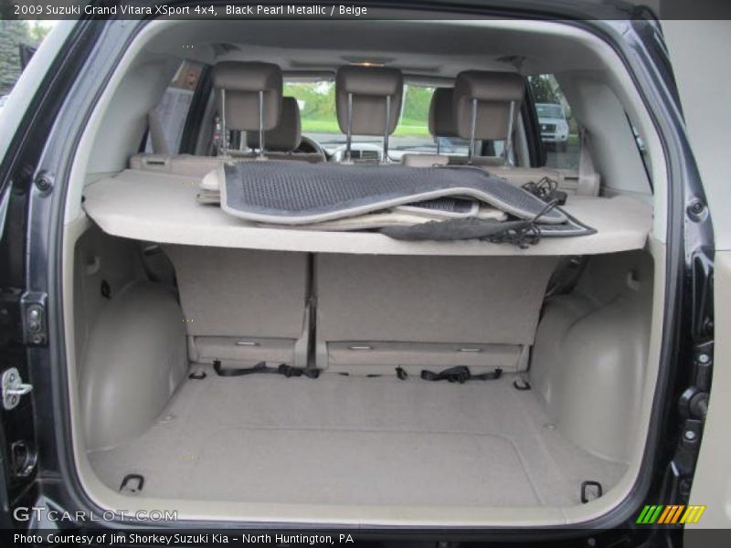  2009 Grand Vitara XSport 4x4 Trunk