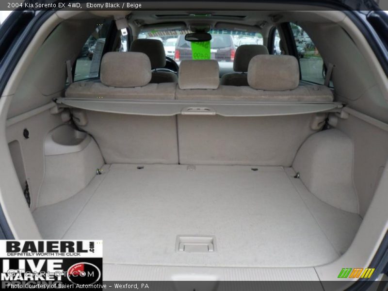 Ebony Black / Beige 2004 Kia Sorento EX 4WD