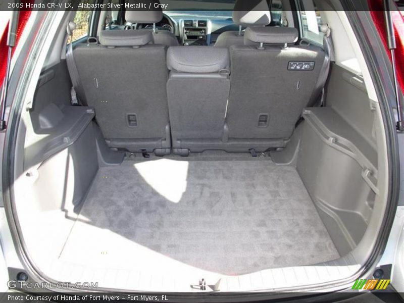 Alabaster Silver Metallic / Gray 2009 Honda CR-V LX