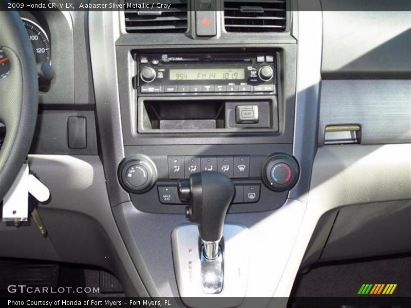 Alabaster Silver Metallic / Gray 2009 Honda CR-V LX
