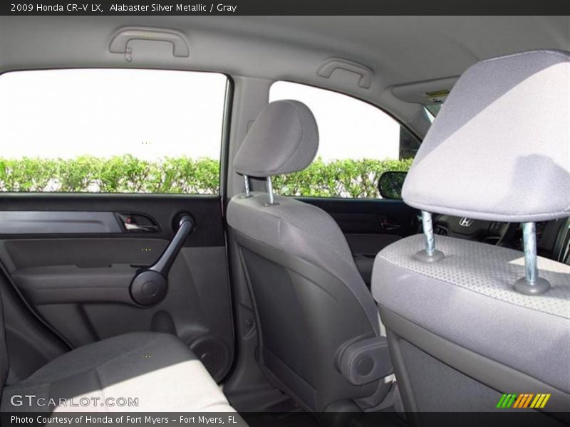 Alabaster Silver Metallic / Gray 2009 Honda CR-V LX