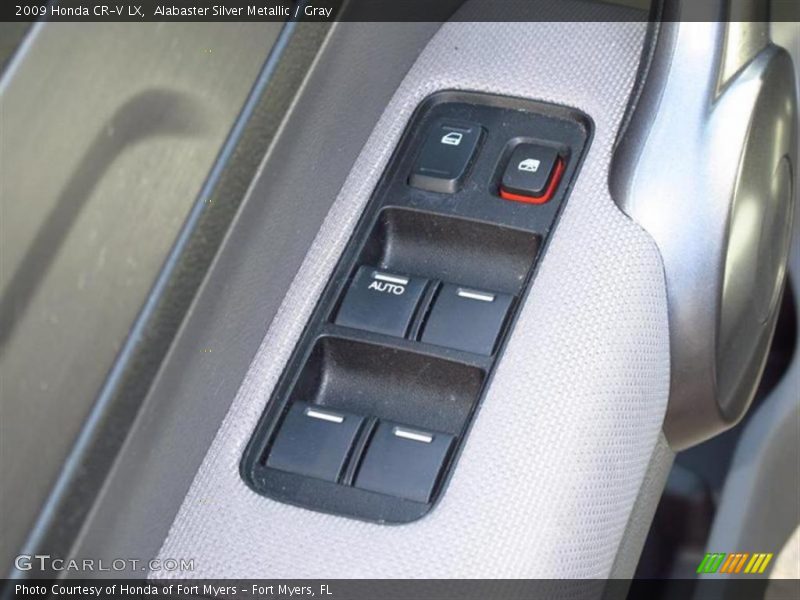 Alabaster Silver Metallic / Gray 2009 Honda CR-V LX