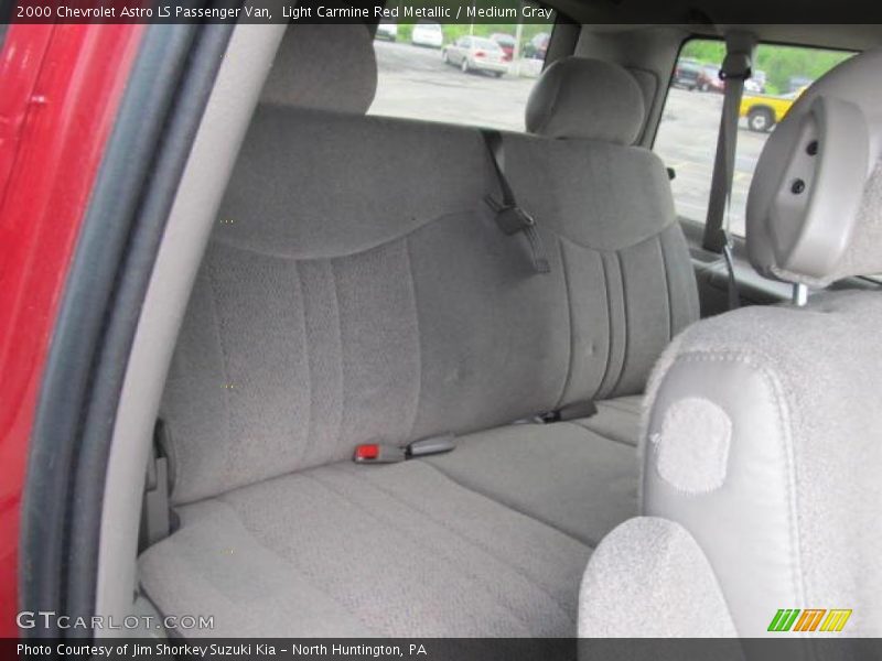 Light Carmine Red Metallic / Medium Gray 2000 Chevrolet Astro LS Passenger Van