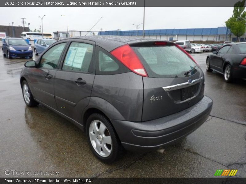 Liquid Grey Metallic / Medium Graphite 2002 Ford Focus ZX5 Hatchback