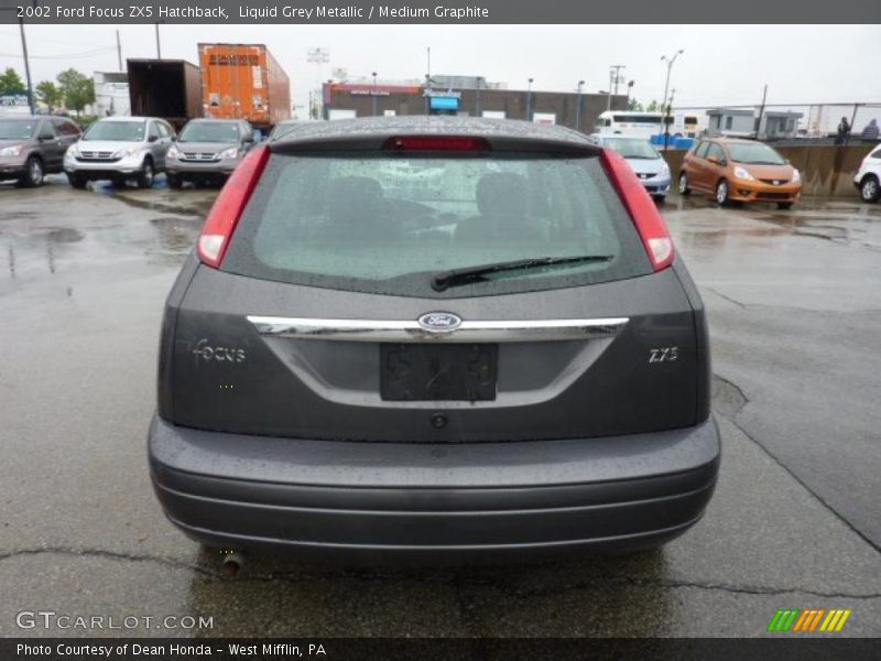 Liquid Grey Metallic / Medium Graphite 2002 Ford Focus ZX5 Hatchback