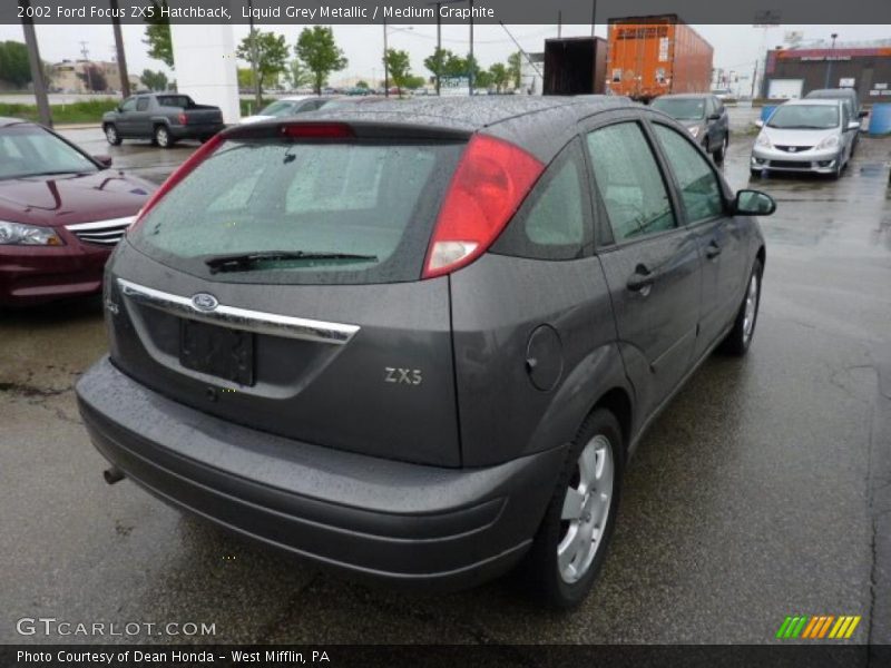 Liquid Grey Metallic / Medium Graphite 2002 Ford Focus ZX5 Hatchback