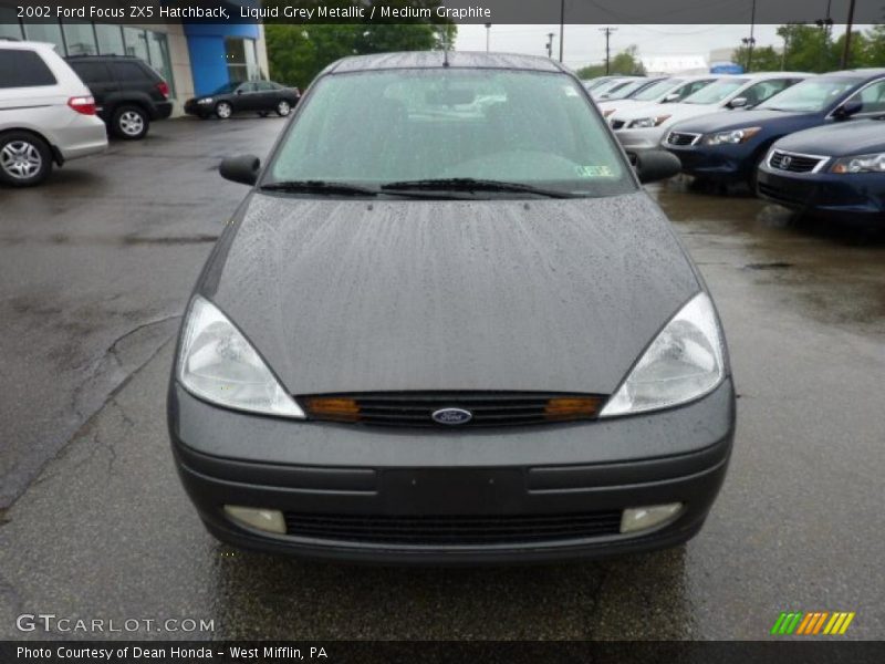 Liquid Grey Metallic / Medium Graphite 2002 Ford Focus ZX5 Hatchback