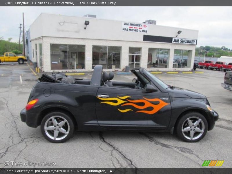 Black / Dark Slate Gray 2005 Chrysler PT Cruiser GT Convertible