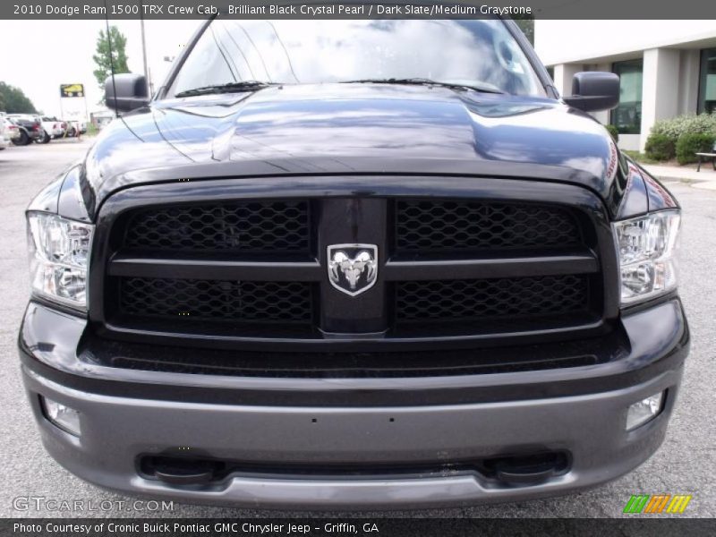 Brilliant Black Crystal Pearl / Dark Slate/Medium Graystone 2010 Dodge Ram 1500 TRX Crew Cab