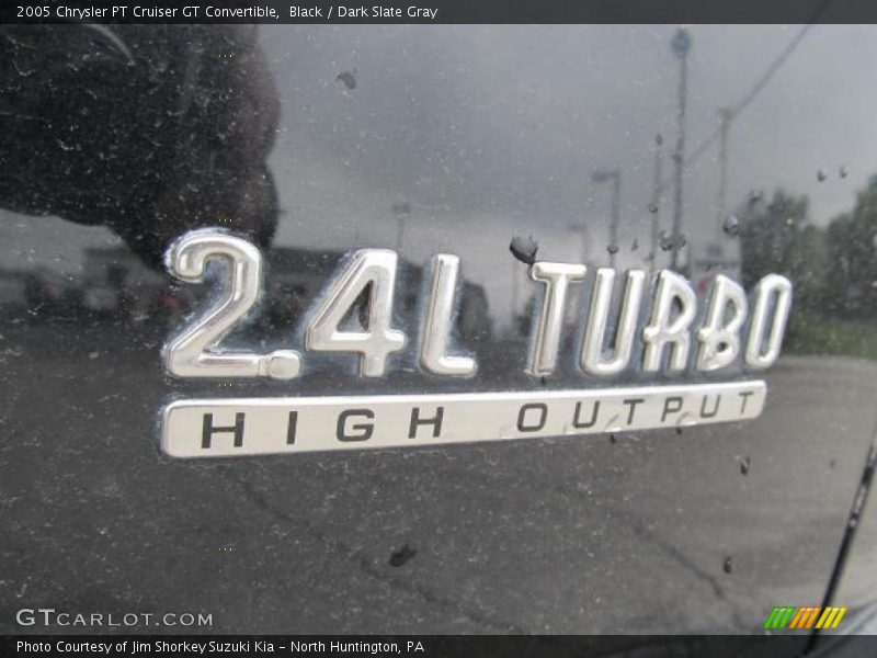 Black / Dark Slate Gray 2005 Chrysler PT Cruiser GT Convertible