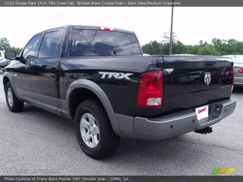 Brilliant Black Crystal Pearl / Dark Slate/Medium Graystone 2010 Dodge Ram 1500 TRX Crew Cab