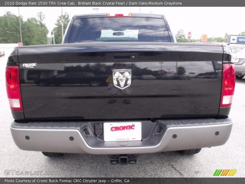 Brilliant Black Crystal Pearl / Dark Slate/Medium Graystone 2010 Dodge Ram 1500 TRX Crew Cab